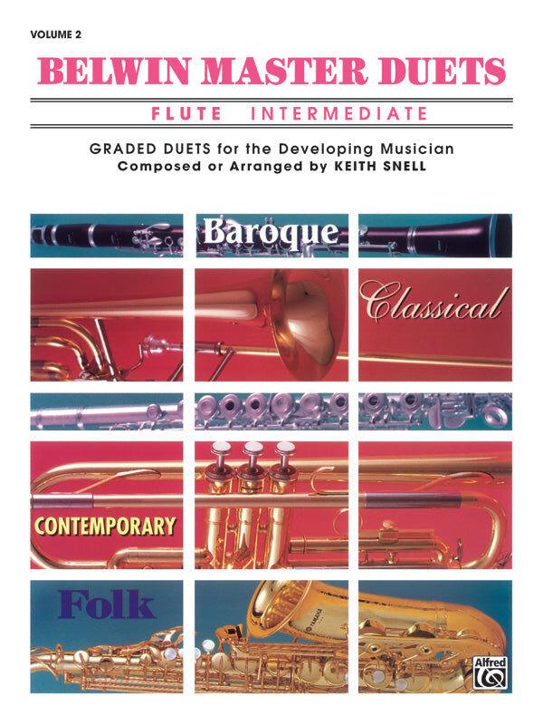 Belwin Master Duets Intermediate Book 2 for Flute