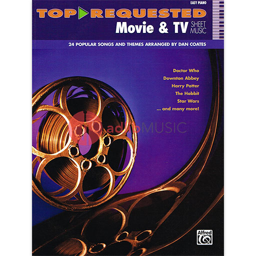 Top-Requested Movie & TV Sheet Music EP - 24 Easy Piano Arrangements