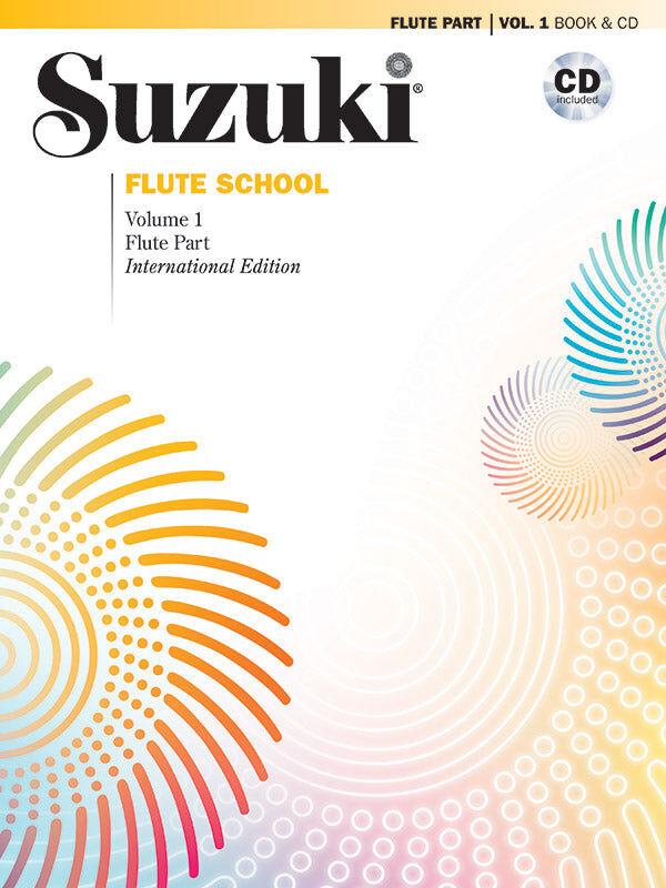 Suzuki Flute School Volume 1 Book/CD - Shinichi Suzuki Summy Birchard 42237