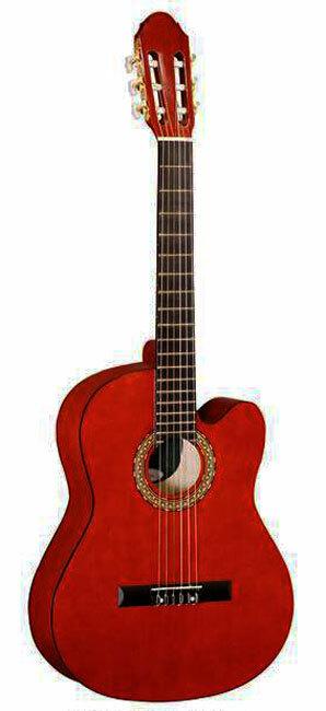 Odessa 4/4 Classical Guitar Cutaway Dark Gloss Finish