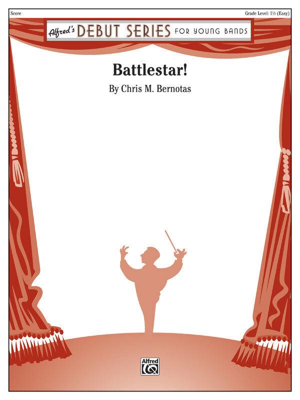 Battlestar CB Gr 1.5 Concert Band Sheet Music by Bernatos Chris M