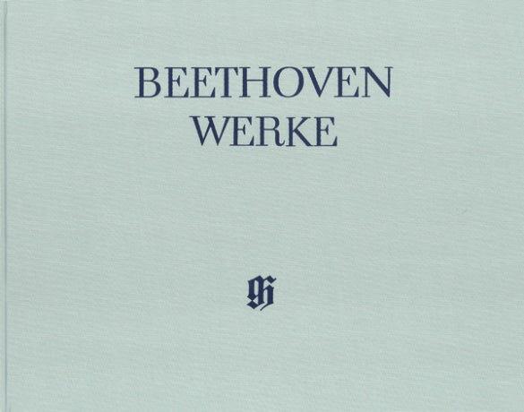 Beethoven Works for Piano Four Hands Full Score Bound - Henle