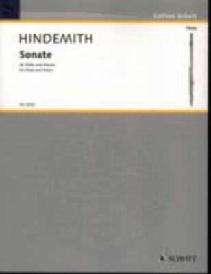 Hindemith - Sonata (1936) for Flute and Piano - Schott Music ED2522