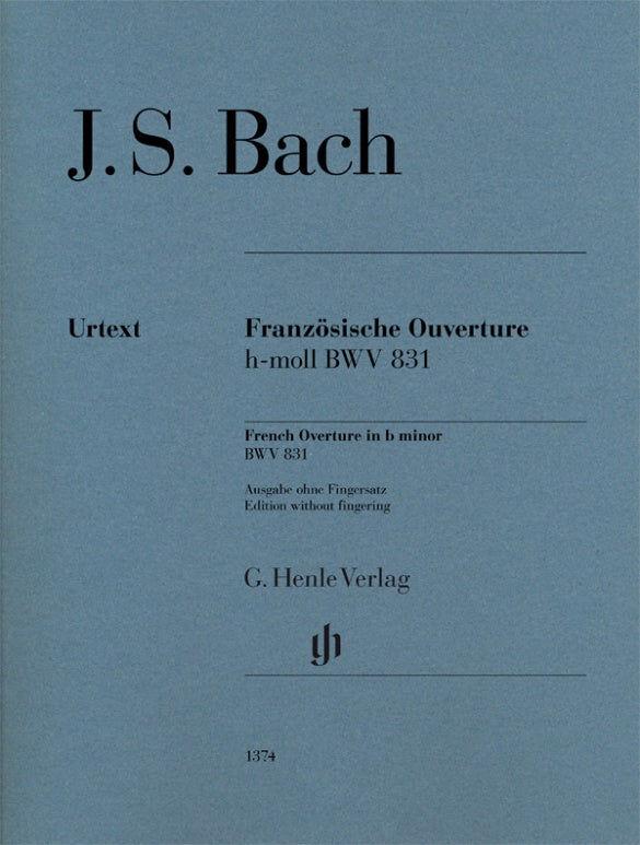 French Overture in B Minor BWV 831 Piano Sheet Music by Bach