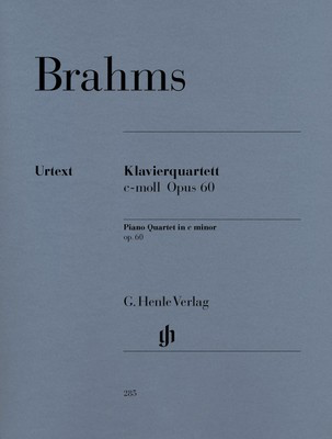 Piano Quartet in C Minor Op. 60 Score and Parts
