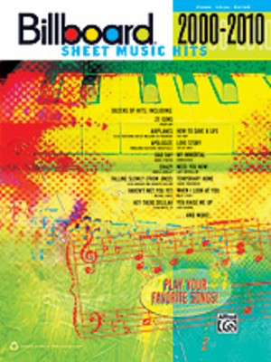 Billboard Sheet Music Hits 2000-2010 - PVG Sheet Music
