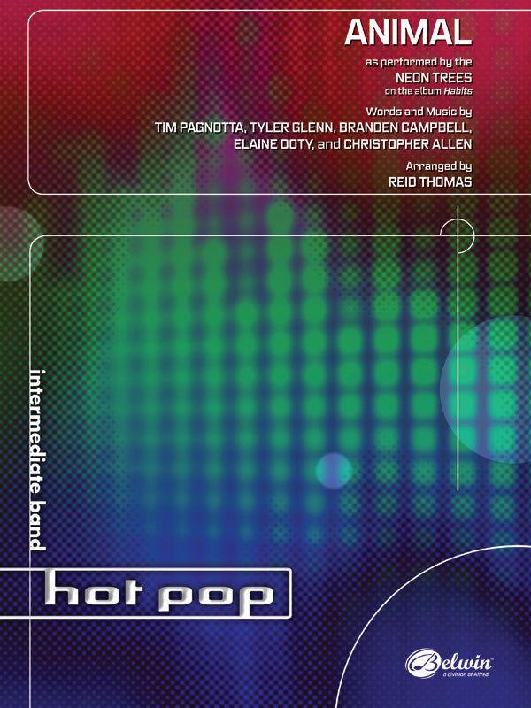 Animal CB Gr 2 Neon Trees Concert Band Sheet Music