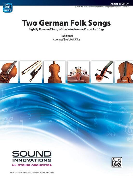 Two German Folk Songs String Orchestra Sheet Music
