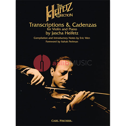 Heifetz Collection Volume 1 Violin and Piano Sheet Music