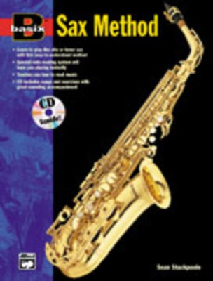 Basix Saxophone Method Book with CD