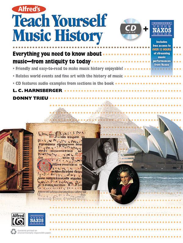 Alfred's Teach Yourself Music History Book with CD and Online Access - Harnsberger, Trieu 40142