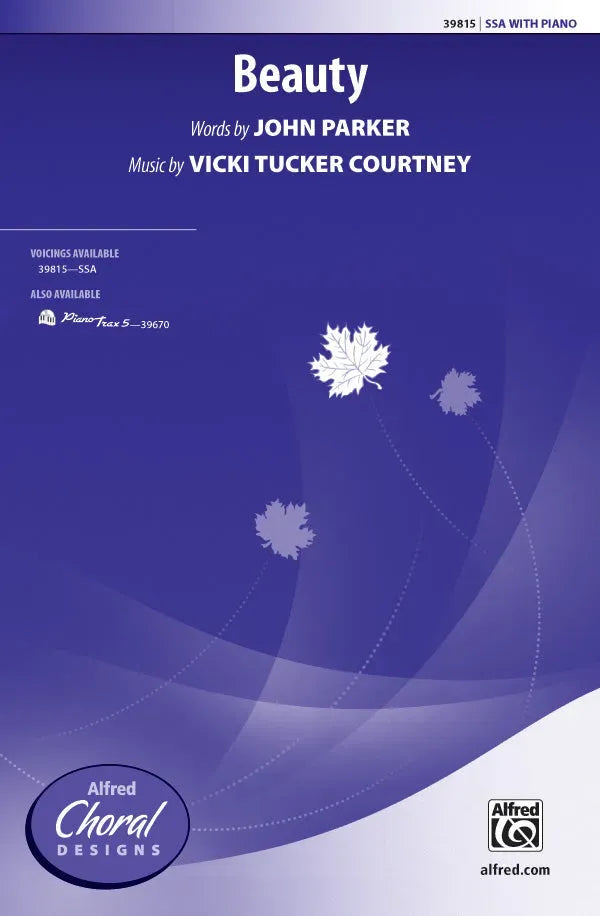 Beauty SSA Choral Sheet Music