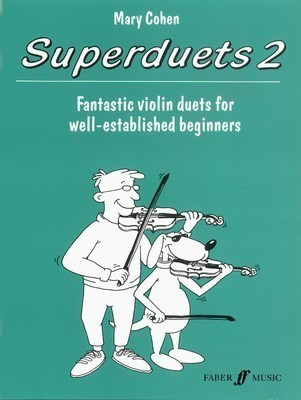 Superduets Book 2 for Violin - Beginner Duets by Mary Cohen