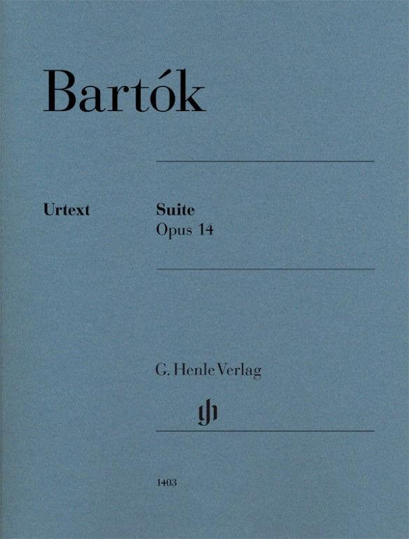Bartok Suite Op 14 for Piano - Henle Urtext Edition with Appendix Andante Movement