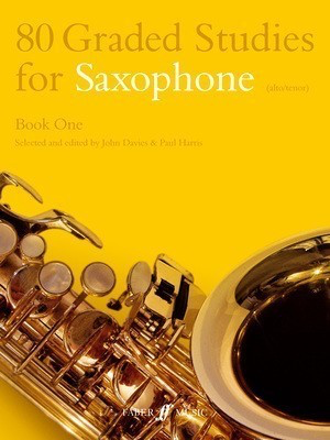 80 Graded Studies for Saxophone Book 1 by John Davies & Paul Harris