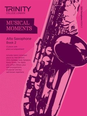 Trinity Musical Moments Alto Saxophone Book 2 Sheet Music