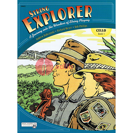 String Explorer Book 1 - Cello Sheet Music and Method Book