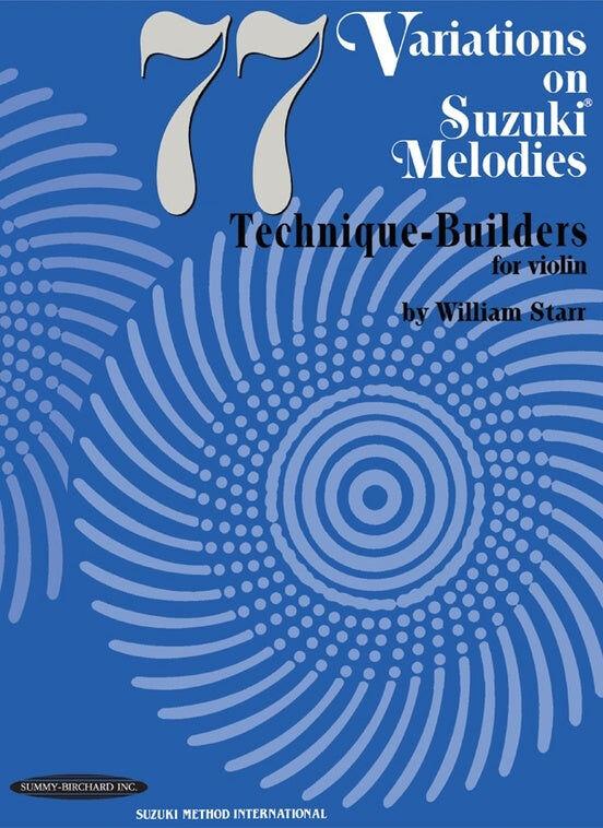 77 Variations on Suzuki Melodies for Violin Sheet Music