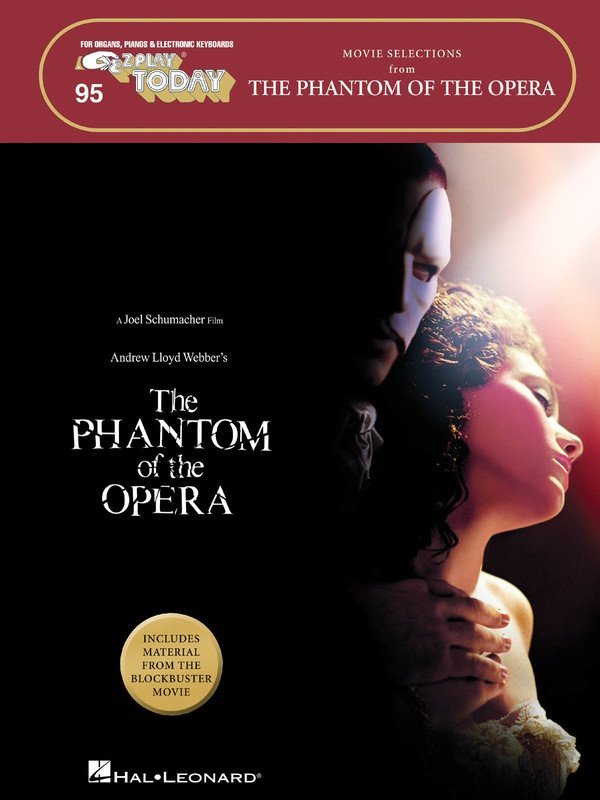 The Phantom of the Opera (Movie) — E-Z Play Today No. 95 (Hal Leonard)