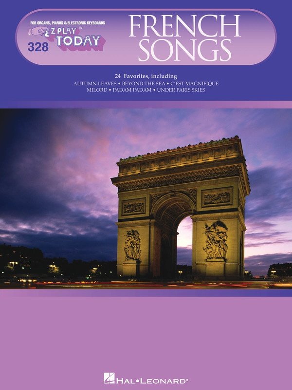 French Songs — E-Z Play Today No. 328 (Hal Leonard)