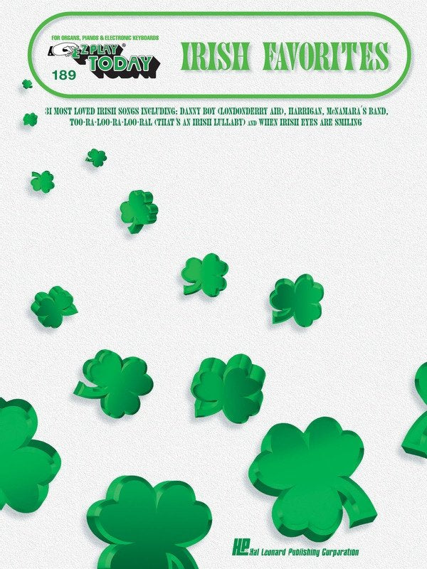 Irish Favorites Ez Play 189 (Hal Leonard)