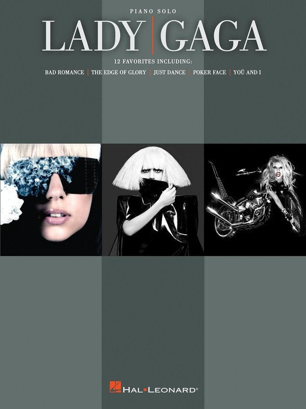 Lady Gaga For Piano Solo (Hal Leonard)