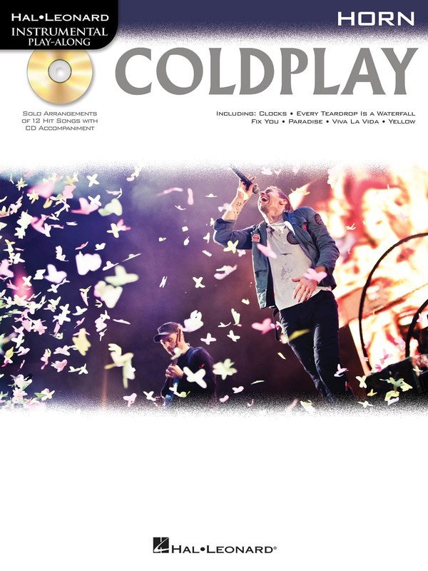 Coldplay Play-Along for Horn — Book/CD (Hal Leonard)