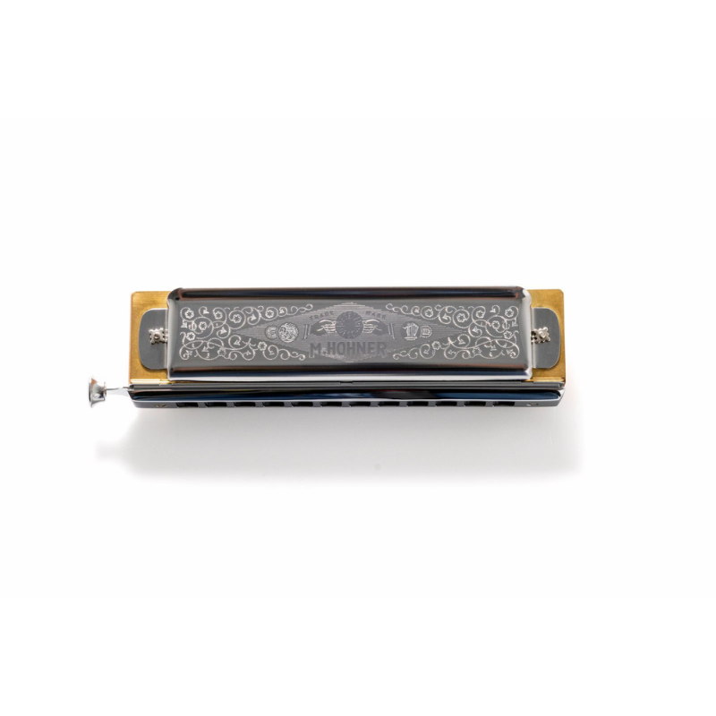 Hohner Antonio Serrano Signature Chromatic C Harmonica — view 3