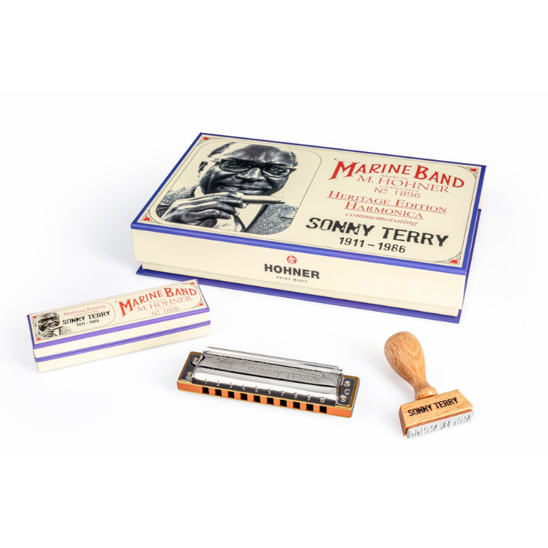 Hohner Sonny Terry 10-Hole Diatonic Harmonica — view 4