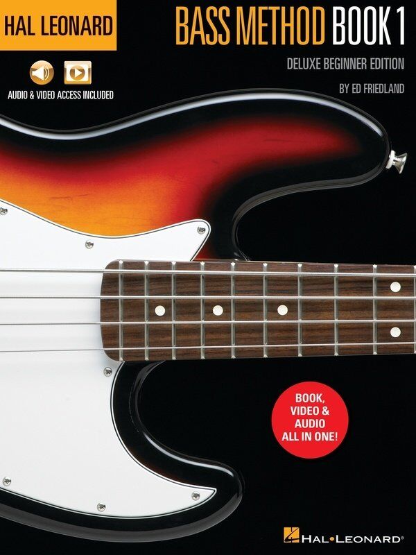Hal Leonard Bass Method Book 1 Deluxe Beginner Edition