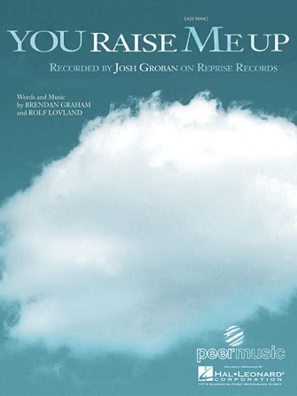 Josh Groban - You Raise Me Up Easy Piano S/S Sheet Music (Piano|Vocal)