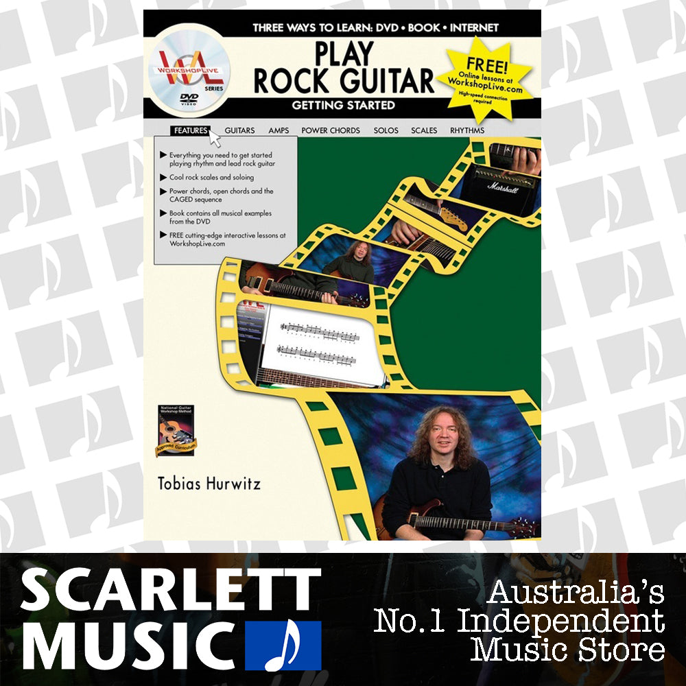 Play Rock Guitar Getting Started Book/DVD — view 2