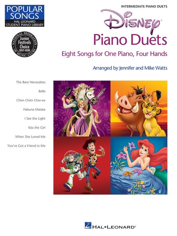 Disney Piano Duets — Intermediate (Hal Leonard)