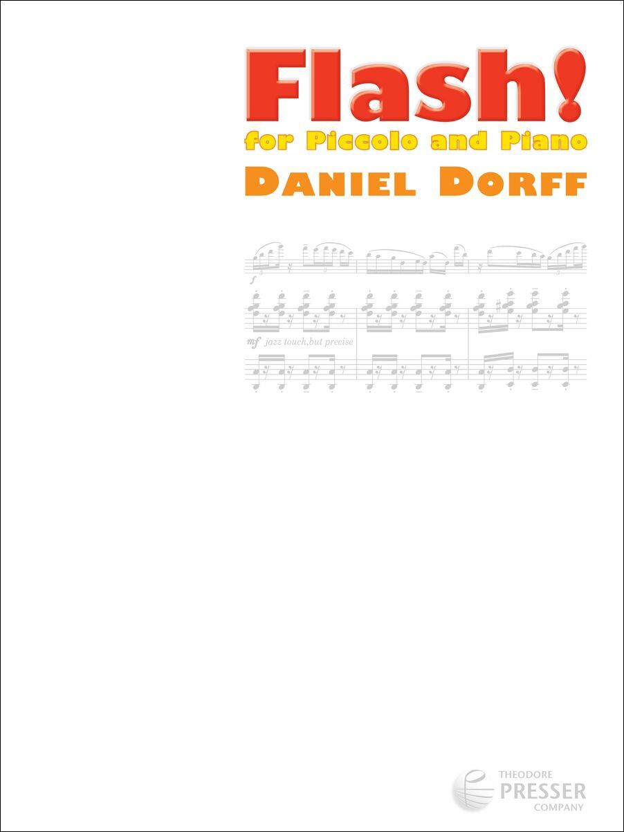 Flash for Piccolo and Piano by Daniel Dorff - 114-41360