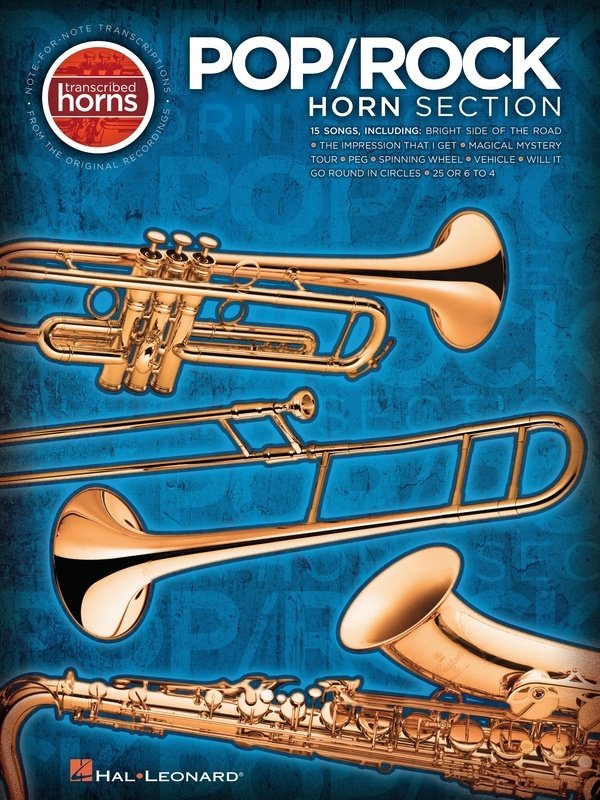 Pop Rock Horn Section — Transcribed Scores (Hal Leonard)