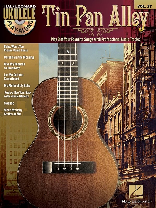 Tin Pan Alley — Ukulele Play-Along Vol. 27, Book/CD (Hal Leonard)