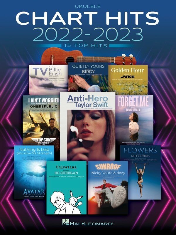 Chart Hits of 2022-2023 for Ukulele Songbook