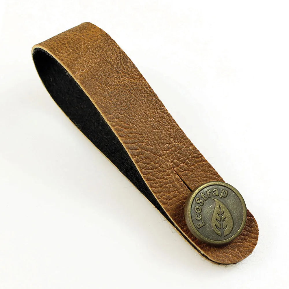 EcoStrap Uke Headstock Strap Vegan UK QRV02 Brown