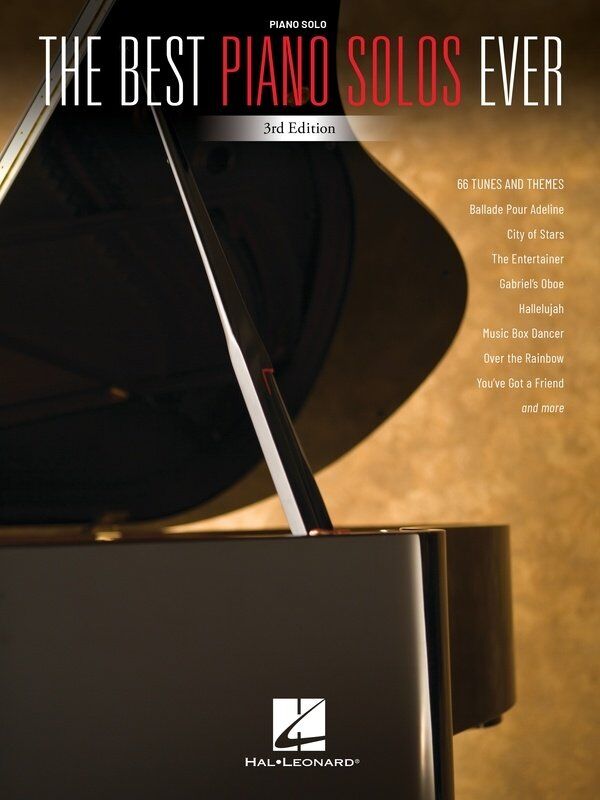 The Best Piano Solos Ever - 3rd Edition by Hal Leonard, 208 Pages, Includes Classic and Contemporary Favorites