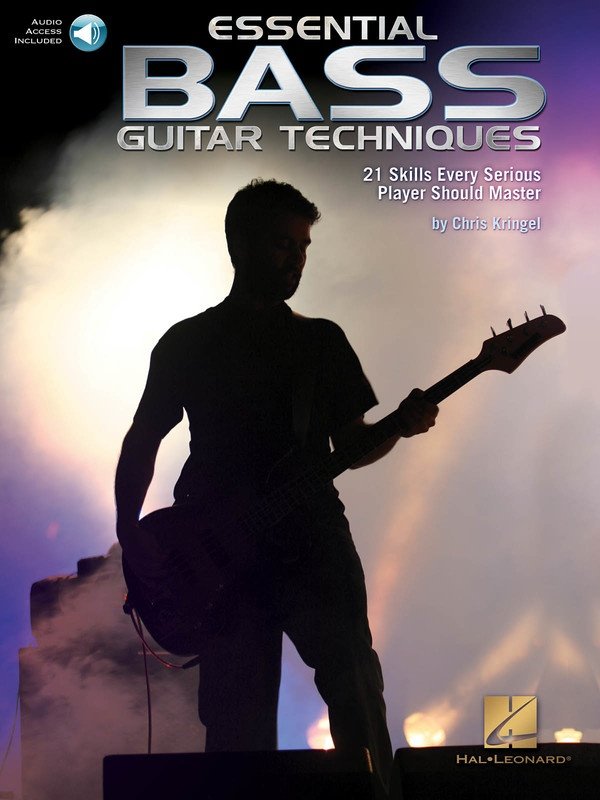 Essential Bass Guitar Techniques — Guitar TAB, Book/Online Audio (Hal Leonard)