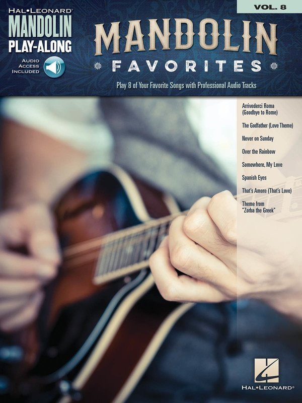 Mandolin Favorites — Play-Along Vol. 8, Book/Online Audio (Hal Leonard)