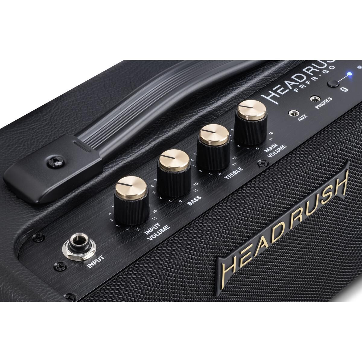 HeadRush FRFR-GO 30W Portable Rechargeable Full Range Speaker with Bluetooth and Aux Input — view 4