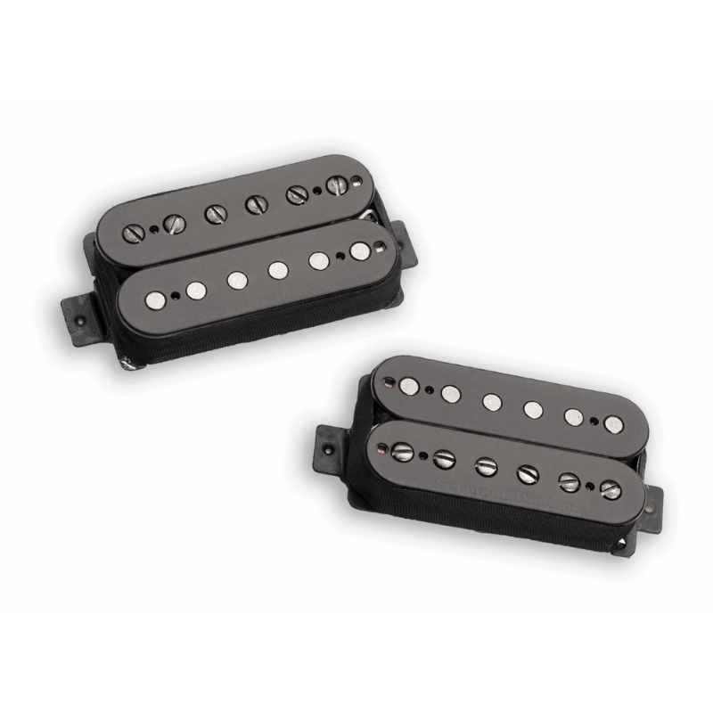 SD Set Pegasus Sentient Black - 6 & 7 String Medium Output Humbucker Pickups