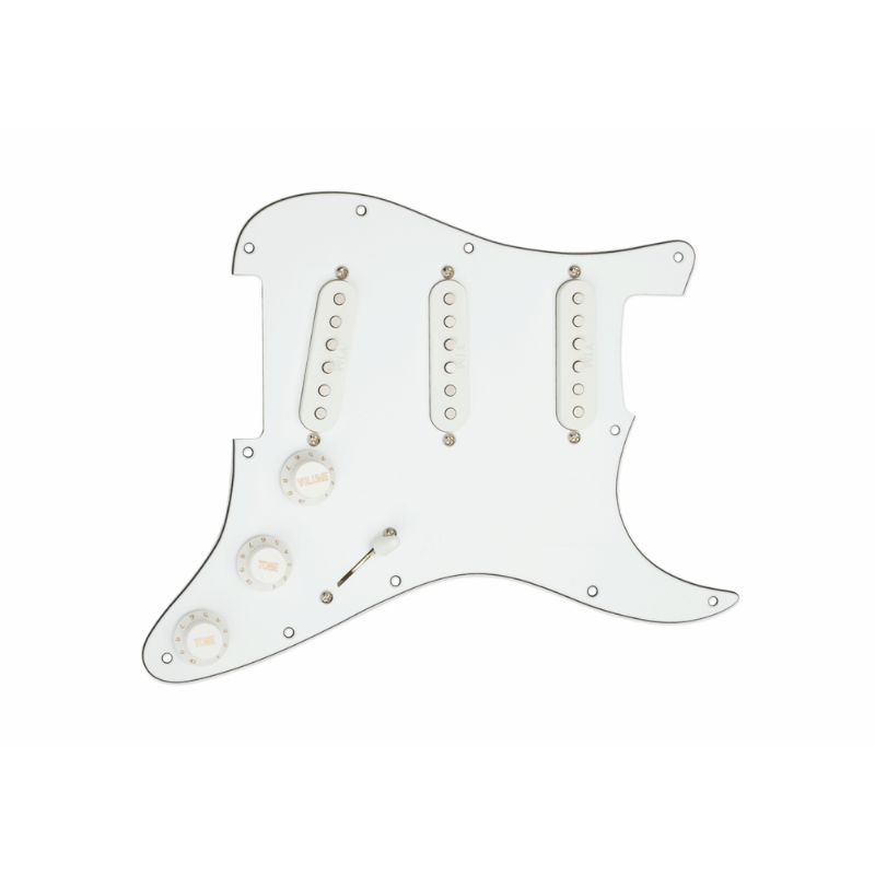 Yngwie Malmsteen Fury Strat Pickguard Assembly White