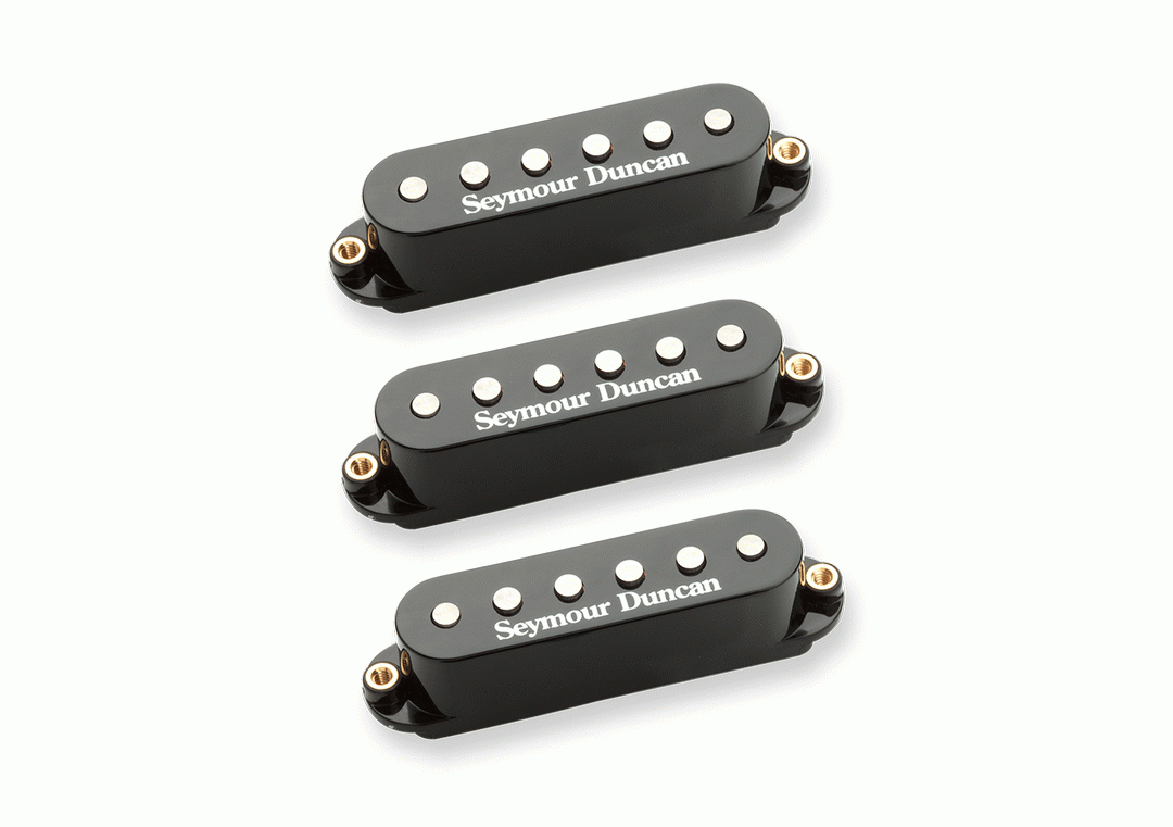 Seymour Duncan Set STK S4 Black Cover Pickup