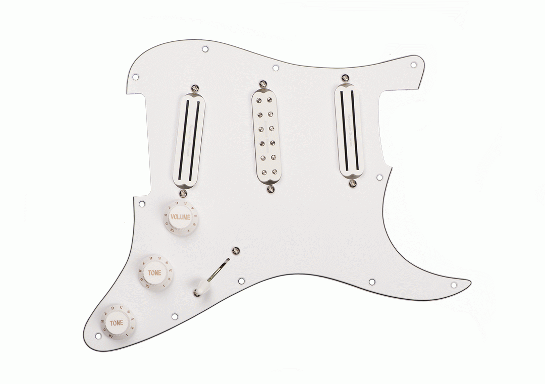 Seymour Duncan Pickguard Assembly Dave Murray White Pickup