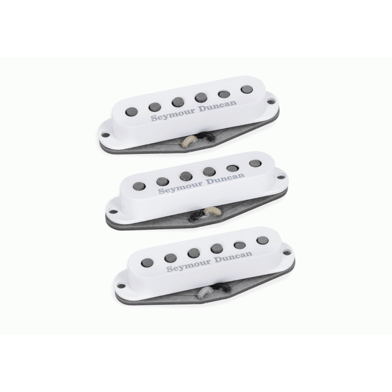 SD Psychedelic Strat Pickups Set - White
