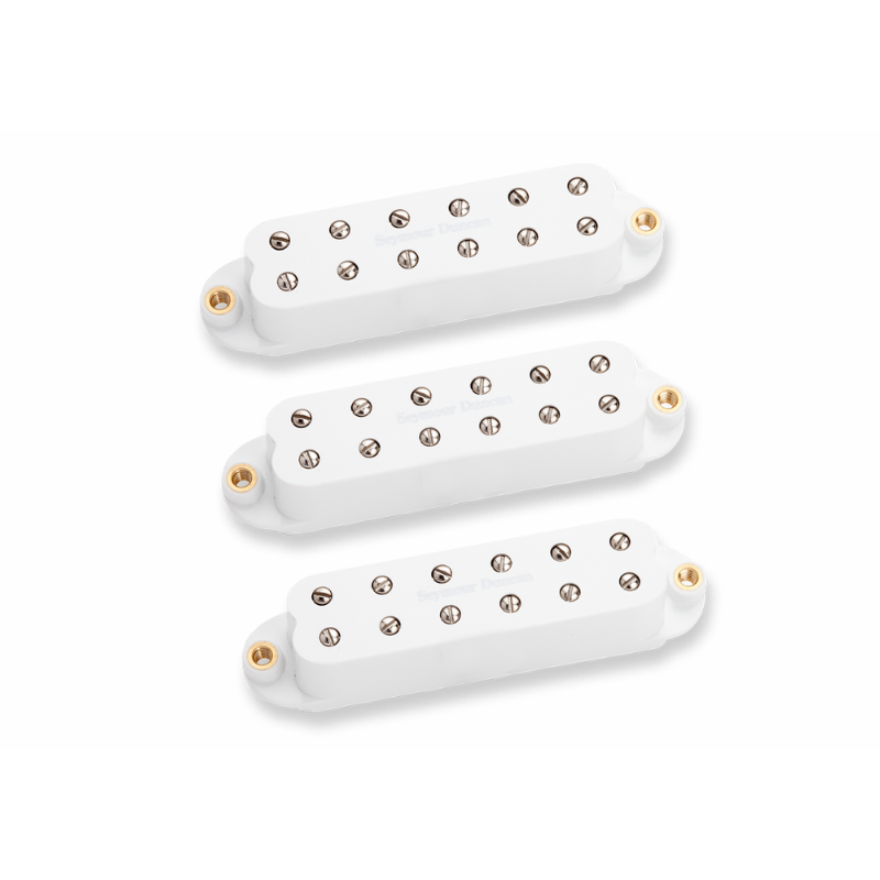 SD Little '78 Strat White Single-Coil Electric Guitar