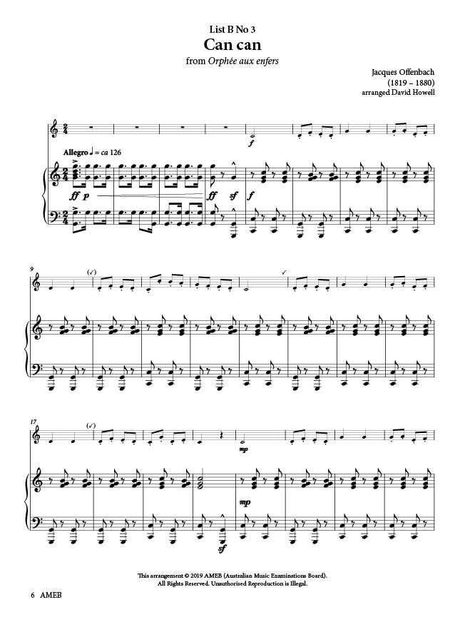 AMEB Trumpet Series 2 Grade 2 Book with Piano Accompaniment — view 4