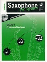 AMEB Saxophone for Leisure — Grade 2, E Flat, Book & CD, Series 1 (AMEB)